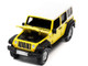 2017 Jeep JK Wrangler Chief Edition Acid Yellow White Top Sport Utility Series Limited Edition 1/64 Diecast Model Car Auto World 64372-AWSP108A