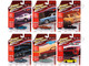 Muscle Cars USA 2022 Set B 6 pieces Release 2 1/64 Diecast Model Cars Johnny Lightning JLMC030B