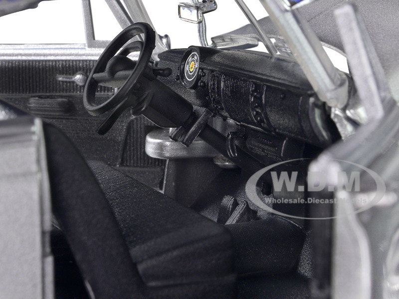 1950 Chevrolet Bel Air Lowrider Silver Metallic Blue