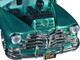 1948 Chevrolet Aerosedan Fleetside Lowrider Pastel Green Green Metallic Two-Tone Get Low Series 1/24 Diecast Model Car Motormax 79027