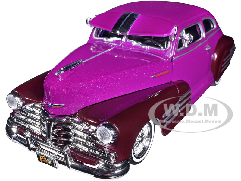 1948 Chevrolet Aerosedan Fleetside Lowrider Purple Metallic