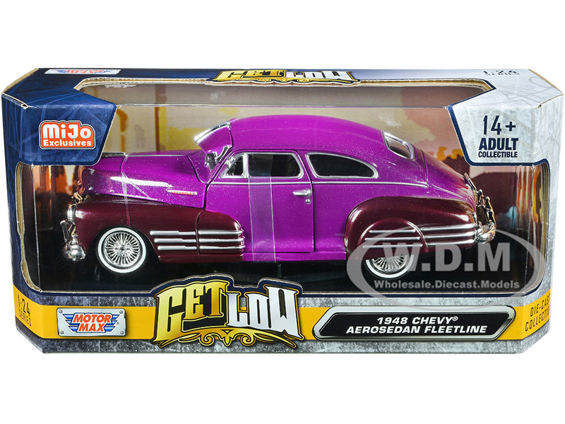 1948 Chevrolet Aerosedan Fleetside Lowrider Purple Metallic