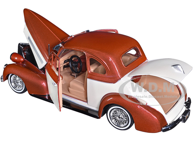 1939 Chevrolet Coupe Lowrider Beige Brown Metallic Get Low Series