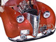 1939 Chevrolet Coupe Lowrider Beige Brown Metallic Get Low Series 1/24 Diecast Model Car Motormax 79028