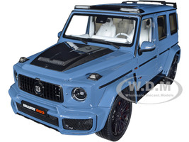 2020 Mercedes-AMG G63 Brabus 800 Widestar China Blue Limited Edition 504 pieces Worldwide 1/18 Diecast Model Car Almost Real 860507