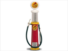 Roar Gilmore Gasoline Vintage Gas Pump Cylinder 1/18 Diecast Replica Road Signature 98732