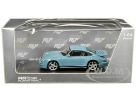 2017 RUF CTR Anniversary Gulf Blue AR Box Series Limited Edition 999 pieces Worldwide 1/64 Diecast Model Car Almost Real 680303001