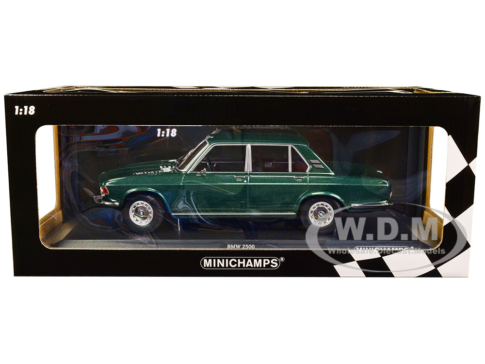1968 BMW 2500 Green Metallic Limited Edition 504 pieces Worldwide
