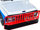 1969 Chevrolet C-30 Dually Wrecker Tow Truck White Blue Hazzard County Garage 1/18 Diecast Model Car Greenlight 13622