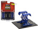 Automotive Double Scissor Lift Blue Double Scissor Lifts Series 1 1/64 Diecast Model Greenlight 16160A