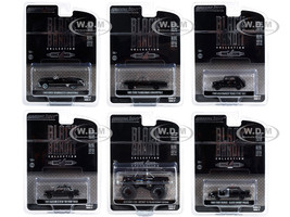 Black Bandit 6 piece Set Series 27 1/64 Diecast Model Cars Greenlight 28110