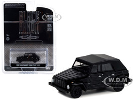 1968 Volkswagen Thing Type 181 Black Black Bandit Series 27 1/64 Diecast Model Car Greenlight 28110C