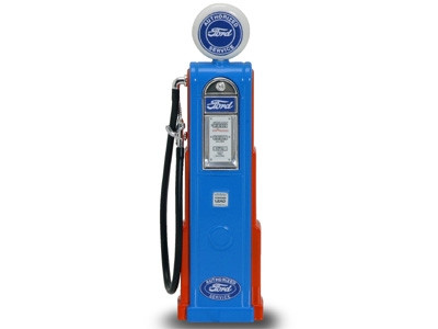 Road Signature 98631 Ford Gasoline Vintage Gas Pump Digital 1-18 Diecast Replica for sale online