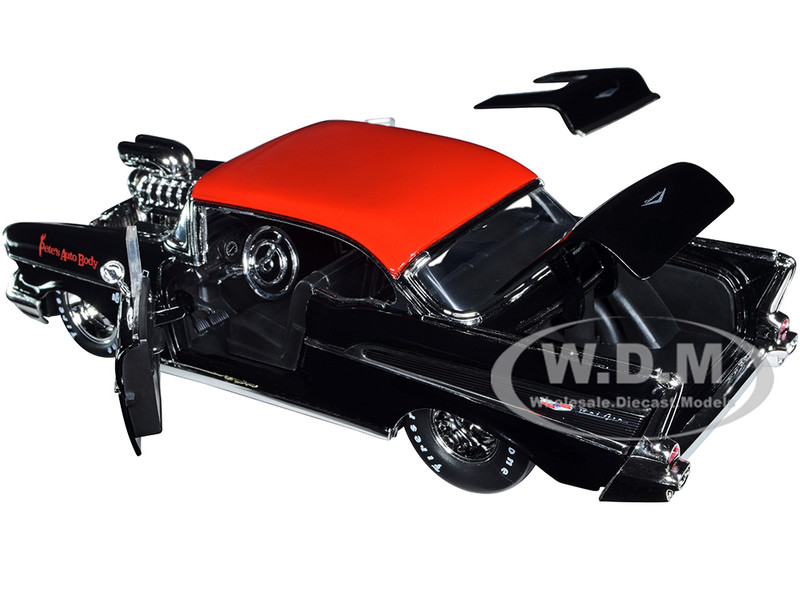 '57 Chevy Bel Air Jada 1/24ベルエア ミニカー Amazon | JADA TOYS 1/24 シボレー ベルエア 1957 アーミー