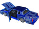 1986 Chevrolet Monte Carlo SS Lowrider Candy Blue Graphics Lowriders Series 1/24 Diecast Model Car Maisto 32542BL 1986 Chevrolet Monte Carlo SS Lowrider Candy Blue Graphics Lowriders Series 1/24 Diecast Model Car Maisto 32542BL
