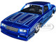 1986 Chevrolet Monte Carlo SS Lowrider Candy Blue Graphics Lowriders Series 1/24 Diecast Model Car Maisto 32542BL 1986 Chevrolet Monte Carlo SS Lowrider Candy Blue Graphics Lowriders Series 1/24 Diecast Model Car Maisto 32542BL