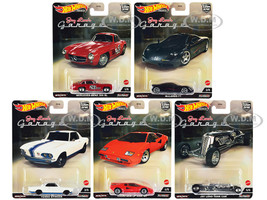 Jay Leno’s Garage 5 piece Set Car Culture Series Diecast Model Cars Hot Wheels FPY86-957N