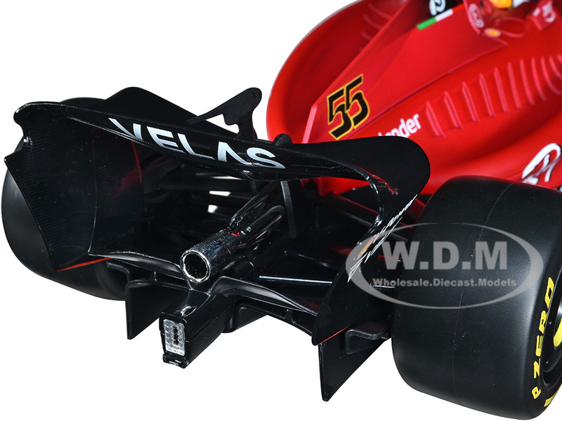 未使用 ブラゴ burago F1-75 1/18 FORMULA RACING Bburago 1:18 Ferrari Racing F1-75 2022 #55 C. Sainz