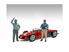 Racing Legends 50's Set 2 Diecast Figures 1/43 Scale Models American Diorama 76447