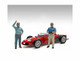 Racing Legends 50's Set 2 Diecast Figures 1/43 Scale Models American Diorama 76447