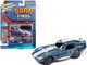 1964 Shelby Cobra Daytona Coupe Viking Blue Metallic White Stripes Barn Finds Limited Edition 12834 pieces Worldwide Street Freaks Series 1/64 Diecast Model Car Johnny Lightning JLSF023-JLSP231B