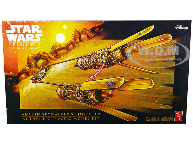 Skill 2 Model Kit Anakin Skywalker's Podracer Star Wars Episode I: The Phantom Menace 1/32 Scale Model AMT AMT1276