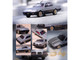 Nissan Skyline 2000 RS-X Turbo DR30 RHD Right Hand Drive Silver Black 1/64 Diecast Model Car Inno Models IN64-R30-SLBL