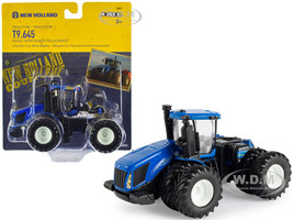 New Holland T9.645 Tractor Dual Wheels Blue AVEC PLM Intelligence 1/64 Diecast Model ERTL TOMY 13947