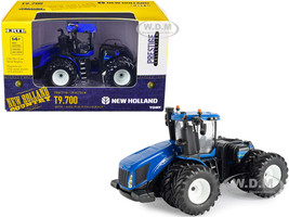 New Holland T9.700 Tractor Dual Wheels Blue AVEC PLM Intelligence 1/64 Diecast Model ERTL TOMY 13960