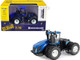 New Holland T9.700 Tractor Dual Wheels Blue AVEC PLM Intelligence 1/64 Diecast Model ERTL TOMY 13960