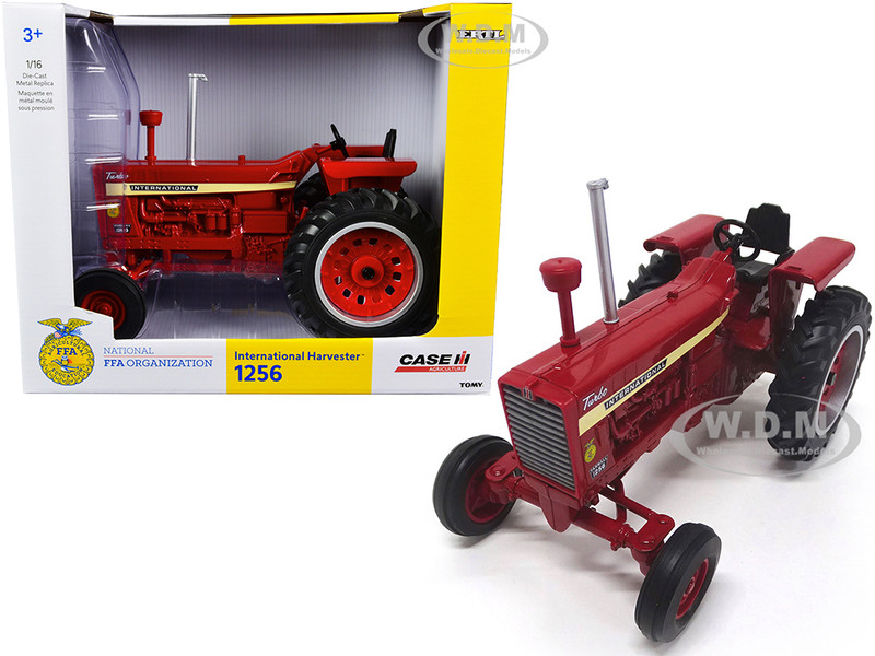 IH International Harvester 1256 Tractor Red National FFA Organization Case IH Agriculture 1/16 Diecast Model ERTL TOMY 44259