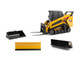 CAT Caterpillar 272D2 Tracked Skid Steer Loader Working Tools Yellow 1/16 Diecast Model ERTL TOMY X85628