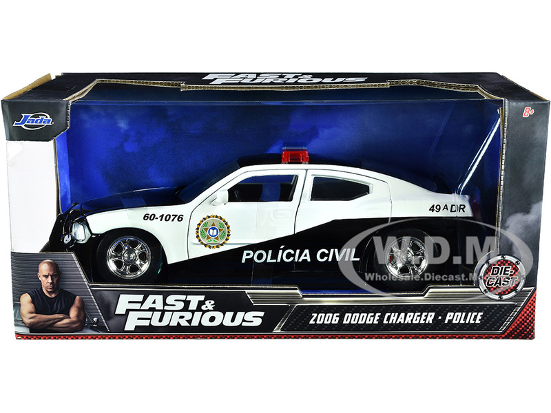 Fast and Furious 2011 Rio Police Charger Series 4 Greenlight