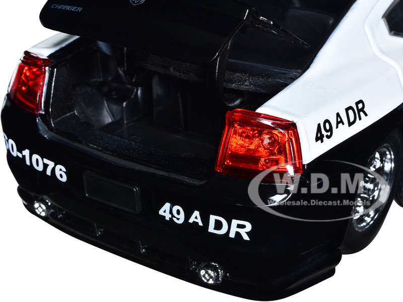 2006 Dodge Charger Police Black White Policia Civil Fast & Furious