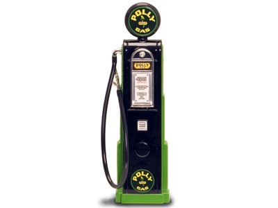 Polly Gasoline Vintage Gas Pump Digital 1/18 Diecast Replica Road Signature 98781