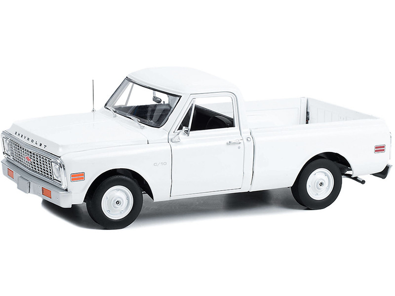 1968 Chevrolet C-10 Pickup Truck White "Starsky and Hutch" (1975-1979) TV Series 1/18 Diecast Model Car Highway 61 HWY-18044
