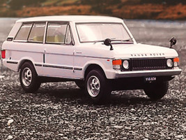 Land Rover Range Rover Classic RHD Right Hand Drive White 1/64 Diecast Model Car Inno Models IN64-RRC-WHI