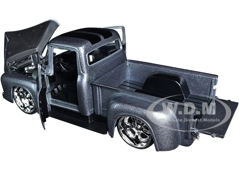 1956 Ford F-100 Pickup Truck - Matt Black (American Classics