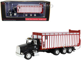 Peterbilt Truck Red Meyer Manufacturing 8126RT Boss Forage
