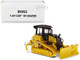 CAT Caterpillar D5 Track-Type Dozer Yellow Fine Grading Undercarriage Foldable Blade High Line Series 1/87 HO Diecast Model Diecast Masters 85953