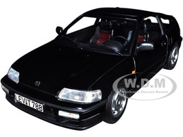 1990 Honda CRX Black 1/18 Diecast Model Car Norev 188010