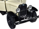 1931 Ford Model AA Pickup Truck Cream Black Platinum Collection Series 1/24 Diecast Model Car Motormax 79377