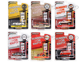 Running on Empty 6 piece Set Series 16 1/64 Diecast Model Cars Greenlight 41160SET