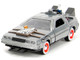 Back to the Future Delorean Set 3 pieces Hollywood Rides Series 1/32 Diecast Model Car Jada 33399