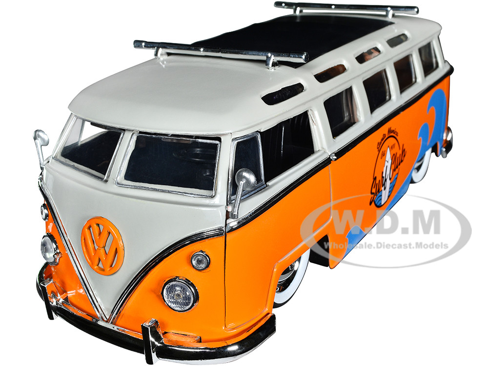 Toy vw cheap bus with surfboards