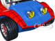 Dune Buggy Red Blue Graphics Spider-Man Diecast Figure Marvel Spider-Man 1/24 Diecast Model Car Jada 33729