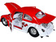 1959 Volkswagen Drag Beetle Cherry on Top Red White Punch Buggy Series 1/24 Diecast Model Car Jada 34230