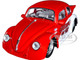 1959 Volkswagen Drag Beetle Cherry on Top Red White Punch Buggy Series 1/24 Diecast Model Car Jada 34230