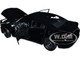 2016 Dodge Charger Pursuit Police Interceptor Black Unmarked Police Pursuit Series 1/24 Diecast Model Car Welly 24079P-WBK