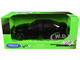 2016 Dodge Charger Pursuit Police Interceptor Black Unmarked Police Pursuit Series 1/24 Diecast Model Car Welly 24079P-WBK